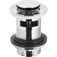 KFA - SMALL Zátka klik-klak s přepadem, chrom 660-354-00