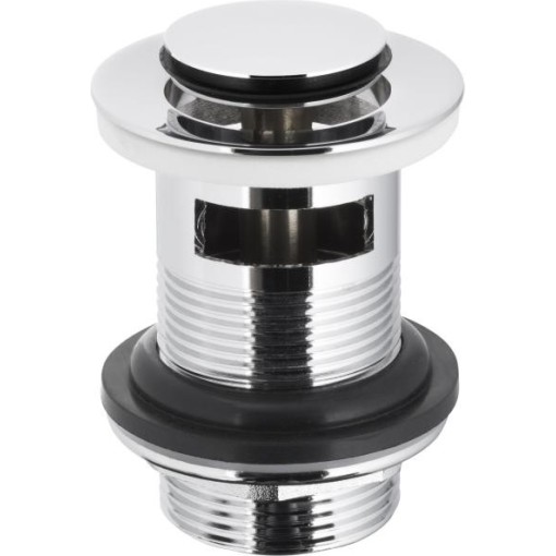 KFA - SMALL Zátka klik-klak s přepadem, chrom 660-354-00