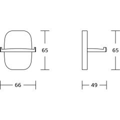 AQUALINE - RUMBA dvojháček, chrom RB123