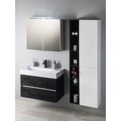 SAPHO - GODIVA umyvadlo, litý mramor, 83x44cm, bílá GU083L