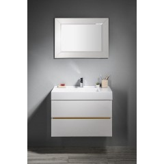 SAPHO - ODETTA umyvadlová skříňka 82x50x43,5cm, bílá lesk DT085-3030