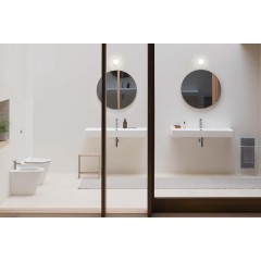 GSI - KUBE X keramické umyvadlo 120x47cm, bílá ExtraGlaze 9424111