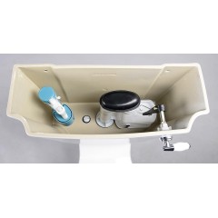 AQUALINE - ANTIK WC nádržka včetně splachovacího mechanismu, bílá AK107-208