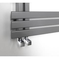 SAPHO - CUBE připojovací sada ventilů ruční rohová, chrom CP4010S