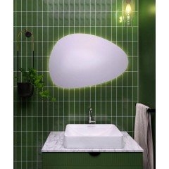 SAPHO - STEN zrcadlo s LED podsvícením 80x55cm NA280