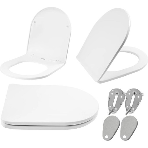 REA - DESKA SEDESOWA UF DUROPLAST FLAT WHITE REA-C6001