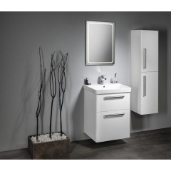 SAPHO - THEIA umyvadlová skříňka 56,4x70x44,2cm, 2xzásuvka, bílá TH060-3030