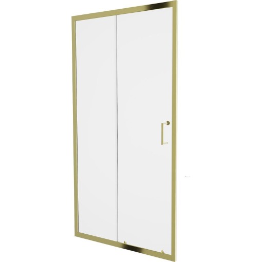 MEXEN - Apia posuvné sprchové dveře 105, transparent, zlaté 845-105-000-50-00