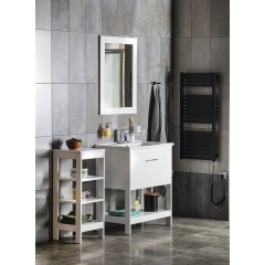 AQUALINE - ETIDE umyvadlová skříňka 71,5x85x44 cm, bílá mat ET725