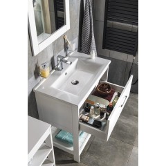 AQUALINE - ETIDE umyvadlová skříňka 71,5x85x44 cm, bílá mat ET725