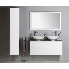 SAPHO - ESPACE skříňka 35x172x32cm, 2x dvířka, levá/pravá, bílá lesk ESC230-3030