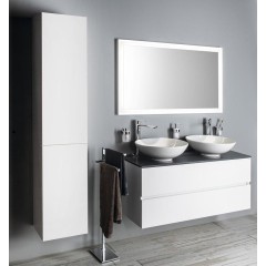 SAPHO - ESPACE skříňka 35x172x32cm, 2x dvířka, levá/pravá, bílá lesk ESC230-3030