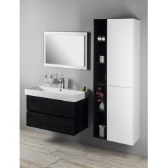 SAPHO - ESPACE skříňka 35x172x32cm, 2x dvířka, levá/pravá, bílá lesk ESC230-3030