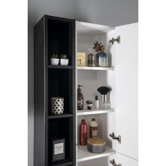 SAPHO - ESPACE skříňka 35x172x32cm, 2x dvířka, levá/pravá, bílá lesk ESC230-3030