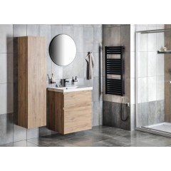 AQUALINE - ALTAIR umyvadlová skříňka 67x60x45cm, dub emporio AI370