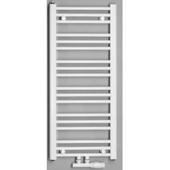 Bruckner - ALBRECHT otopné těleso 400x930 středové připojení, bílá 600.111.4