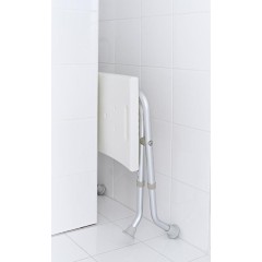 RIDDER - HANDICAP stolička skládací, bílá A0050301