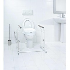 RIDDER - HANDICAP opěrná mobilní madla k WC, bílá A0110101