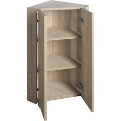 AQUALINE - ZOJA/KERAMIA FRESH horní skříňka rohová 35x76x35cm,dub platin 50333