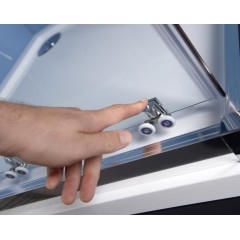 POLYSAN - EASY sprchové dveře 1500, čiré sklo EL1515