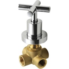 SAPHO - AXIA podomítkový přepínač, chrom DEVIN5