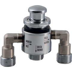 SAPHO - Přepínač na okraj vany, chrom TDT