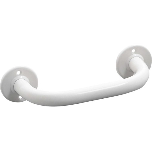 AQUALINE - WHITE LINE madlo k vaně 20cm výška pouze 8cm, bílá 8005