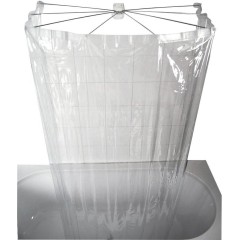 RIDDER - OMBRELLA skládací sprchová kabina, 100x70cm, průhledná 58200