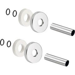 SAPHO - Set krycích rozet, chrom CP6035