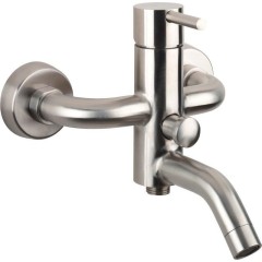 SAPHO - MINIMAL nástěnná vanová baterie, nerez mat MI010