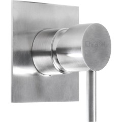 SAPHO - MINIMAL podomítková sprchová baterie, 1 výstup, nerez mat MI041