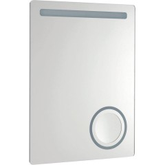 SAPHO - ASTRO zrcadlo s LED osvětlením 60x80cm, kosmetické zrcátko MIRL2