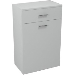 AQUALINE - ZOJA/KERAMIA FRESH skříňka spodní s košem 50x78x29cm, bílá 51310