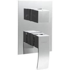 SAPHO - GINKO podomítková sprchová baterie, 3 výstupy, chrom 1101-44