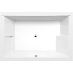POLYSAN - DUPLA obdélníková vana 180x120x54cm, bílá 13611
