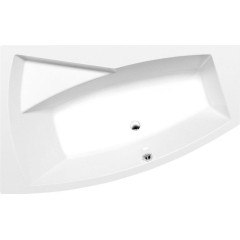 POLYSAN - EVIA L asymetrická vana 170x100x47cm, bílá 21611