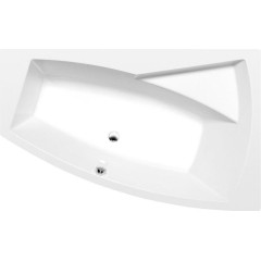 POLYSAN - EVIA R asymetrická vana 170x100x47cm, bílá 22611