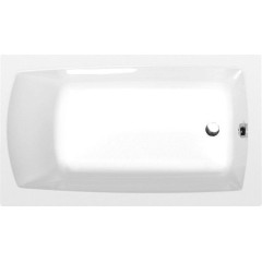 POLYSAN - LILY obdélníková vana 120x70x39cm, bílá 25111