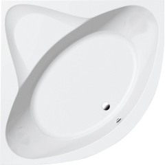 AQUALINE - DYJE rohová vana 150x150x42cm, bílá A1550