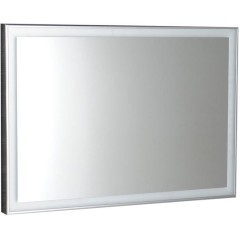 SAPHO - LUMINAR zrcadlo s LED osvětlením v rámu 90x50cm, chrom NL559
