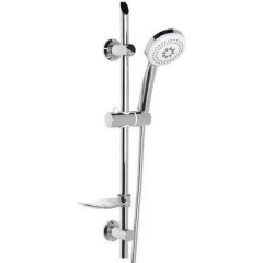 AQUALINE - SUNRA sprchová souprava s mýdlenkou, posuvný držák, chrom 11444