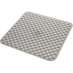 Gedy - GEO podložka do sprchového koutu 53x53cm s protiskluzem, kaučuk, béžová 97535303