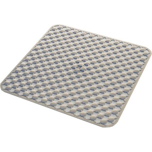 Gedy - GEO podložka do sprchového koutu 53x53cm s protiskluzem, kaučuk, béžová 97535303