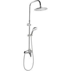 AQUALINE - KASIOPEA sprchový sloup s pákovou baterií, chrom 1107-48