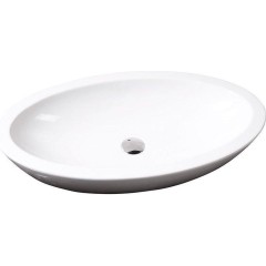 ISVEA - SISTEMA keramické umyvadlo 75x42cm, bílá 10AR65075