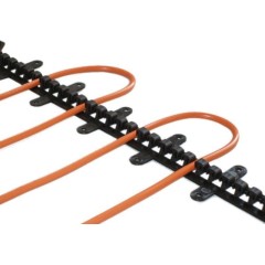SAPHO - Plastová T-lišta pro fixaci kabelu, 50cm 35V2350009