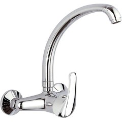 AQUALINE - KASIOPEA nástěnná baterie s vysokým ramínkem, chrom 1107-13