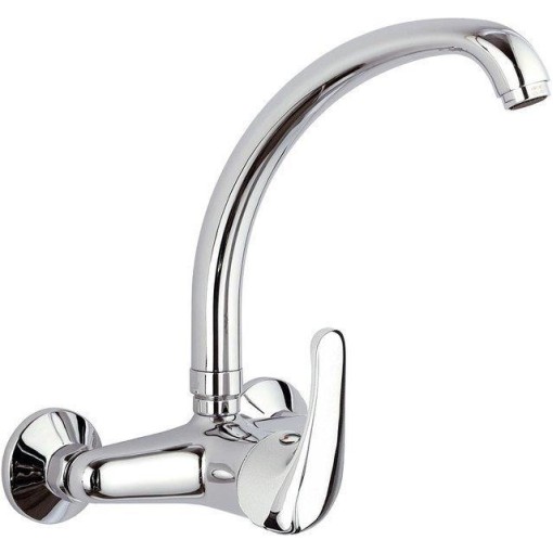 AQUALINE - KASIOPEA nástěnná baterie s vysokým ramínkem, chrom 1107-13