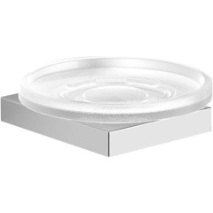 SAPHO - QUINNY mýdlenka, mléčné sklo, chrom QE512