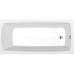 POLYSAN - LILY obdélníková vana 140x70x39cm, bílá 72201